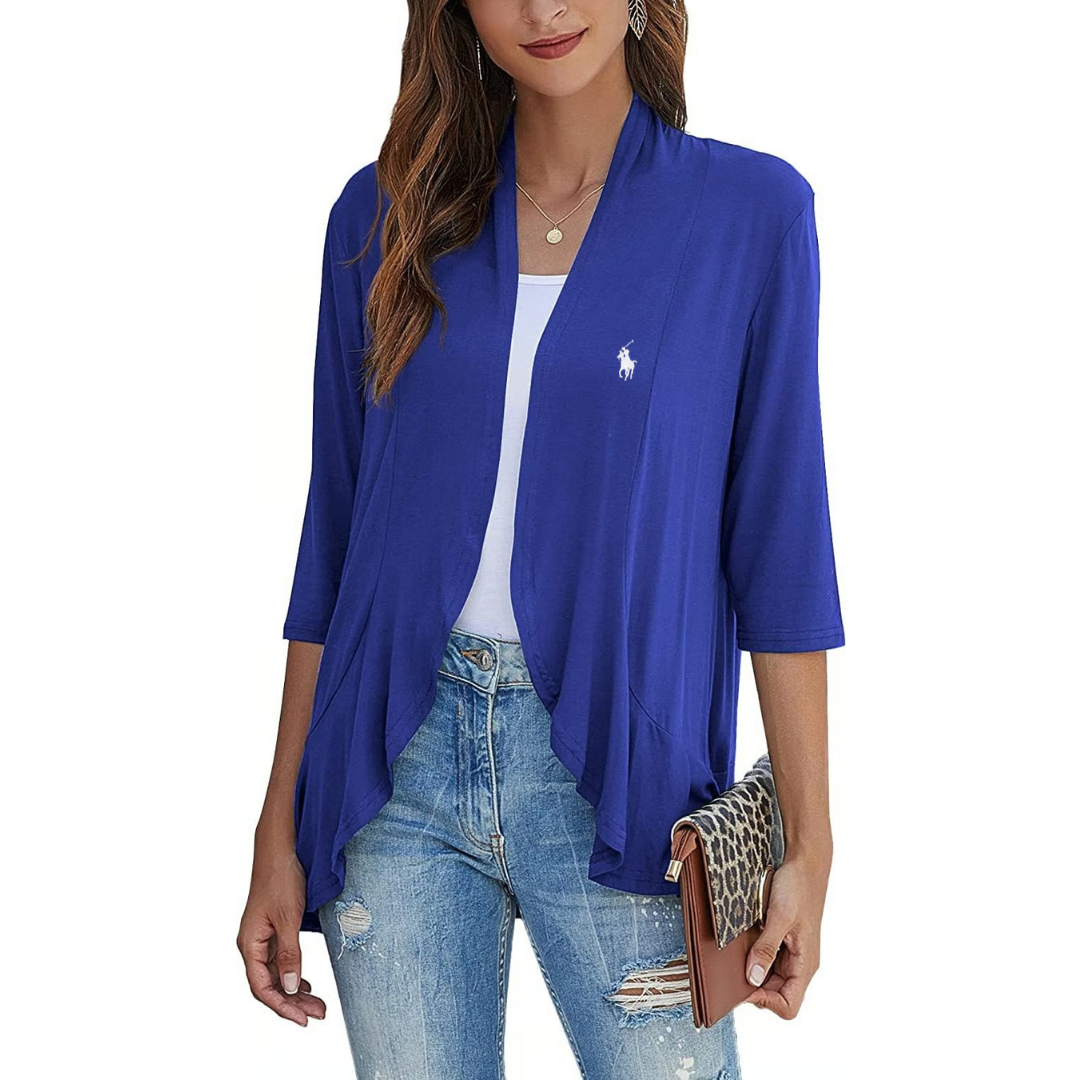 RL Women’s Open-Front Cardigan – Timeless Elegance