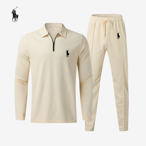 Valen RL™ | Sommer-Set mit Struktur – T-Shirt & Shorts für Herren