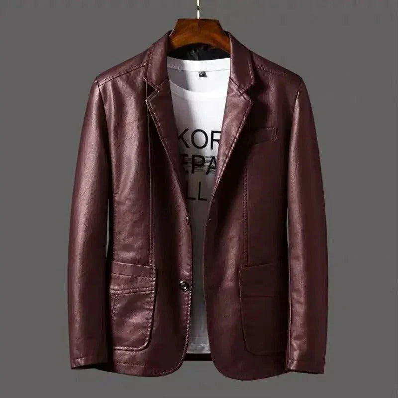 Fabian™ | Casual Premium Faux Leather Jacket