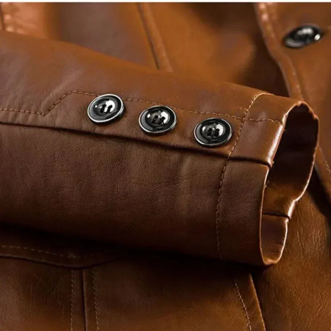 Fabian™ | Casual Premium Faux Leather Jacket