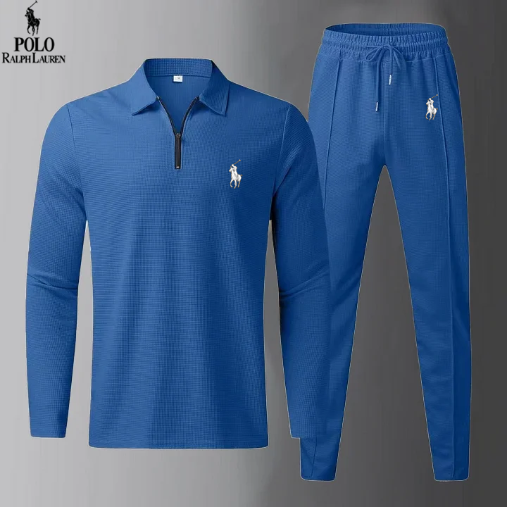 Valen RL™ | Sommer-Set mit Struktur – T-Shirt & Shorts für Herren