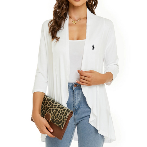 RL Women’s Open-Front Cardigan – Timeless Elegance