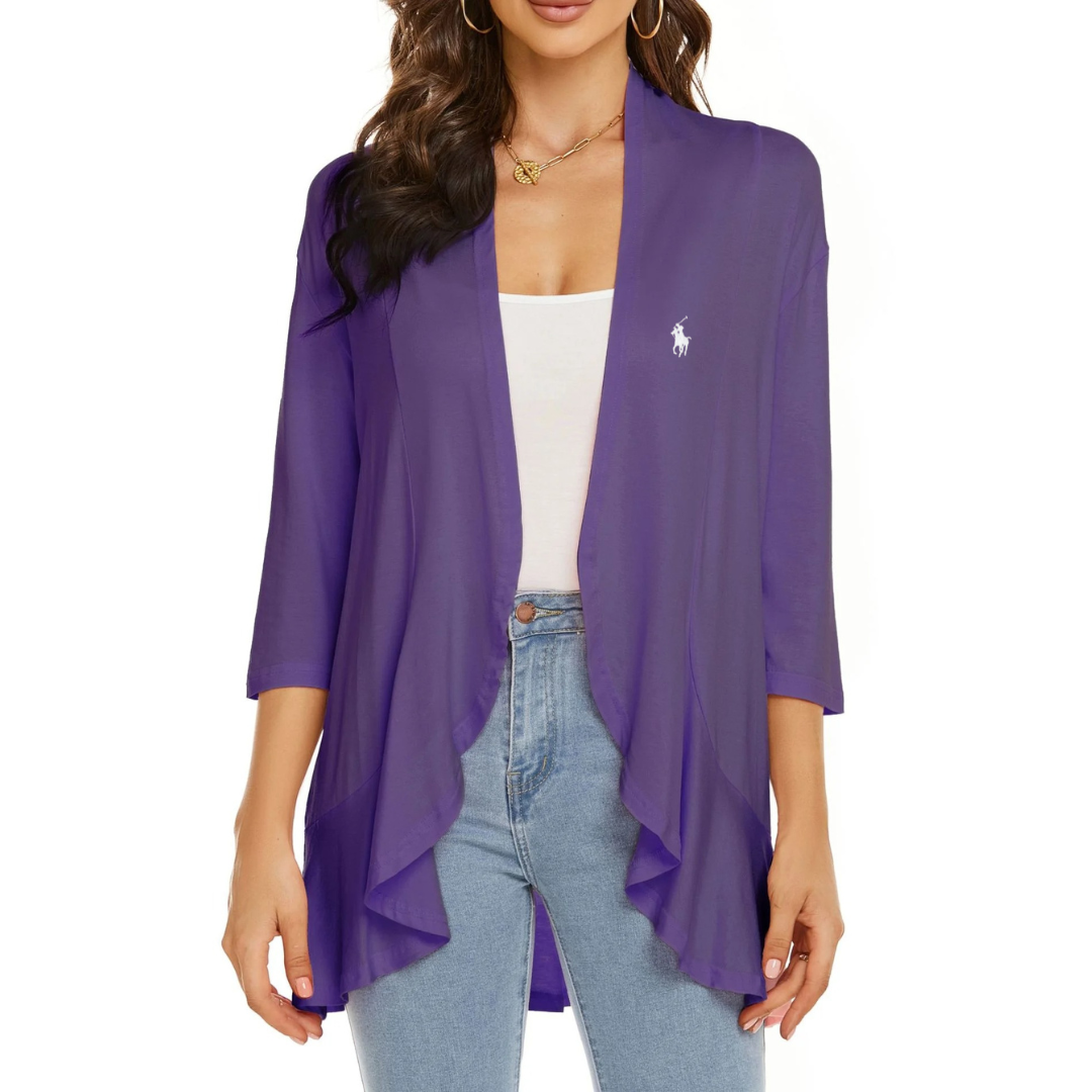RL Women’s Open-Front Cardigan – Timeless Elegance