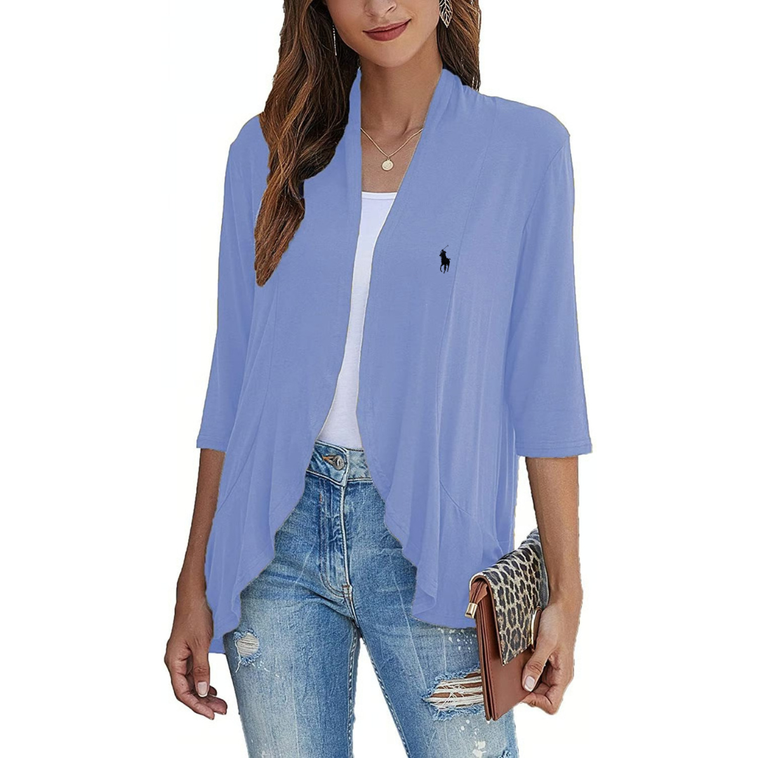 RL Women’s Open-Front Cardigan – Timeless Elegance