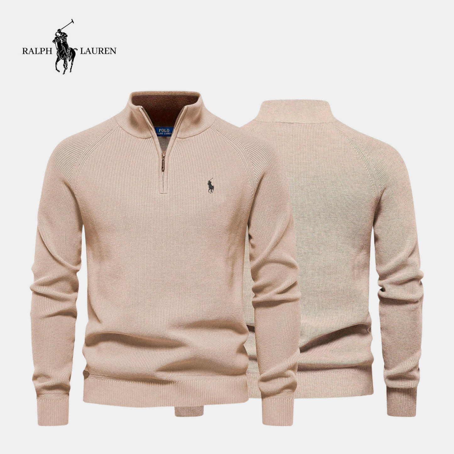 R&L Zip-Neck Jumper - Limited Stock