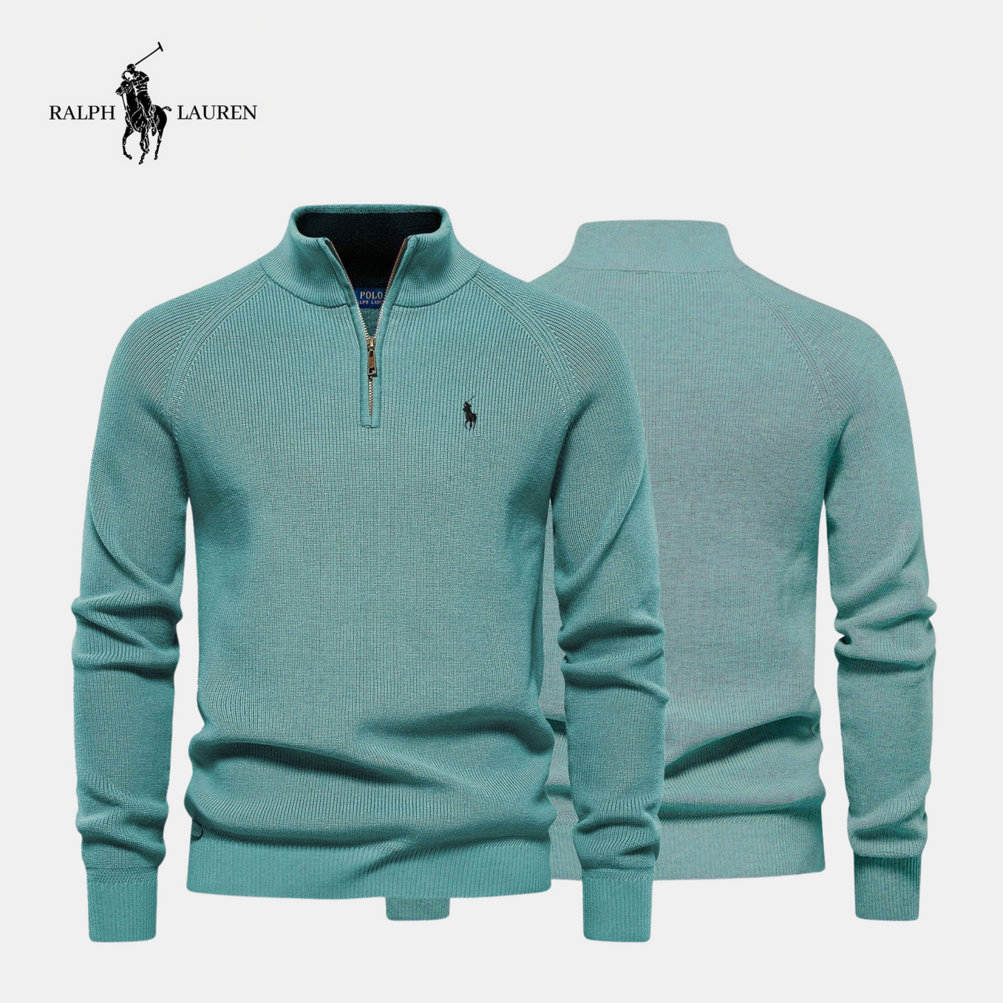 R&L Zip-Neck Jumper - Limited Stock