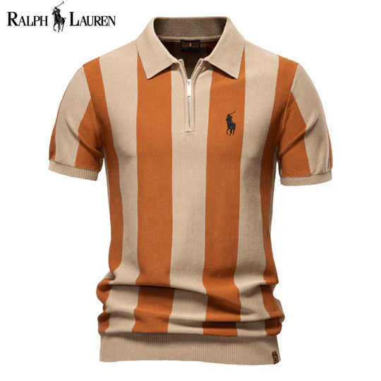 Straton RL™ | Classic and Comfortable Striped Polo