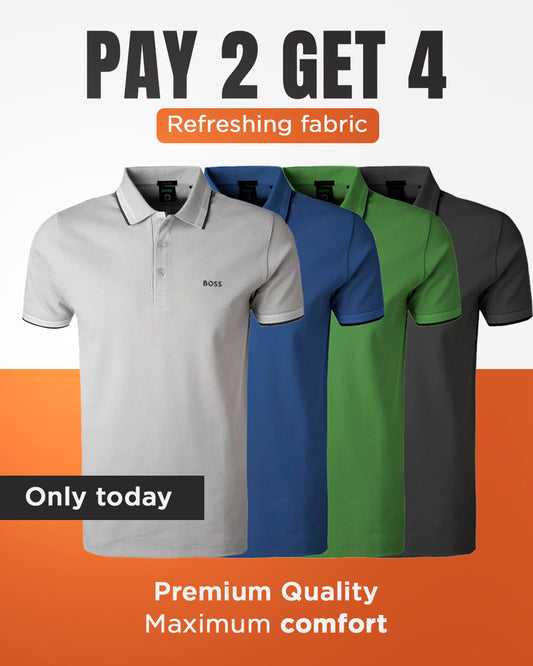 BOSS Polo Collection [BUY 2, GET 4]