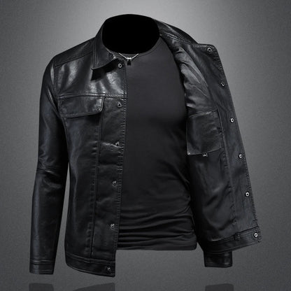 Velrik™ | Casual and Elegant Leather Jacket