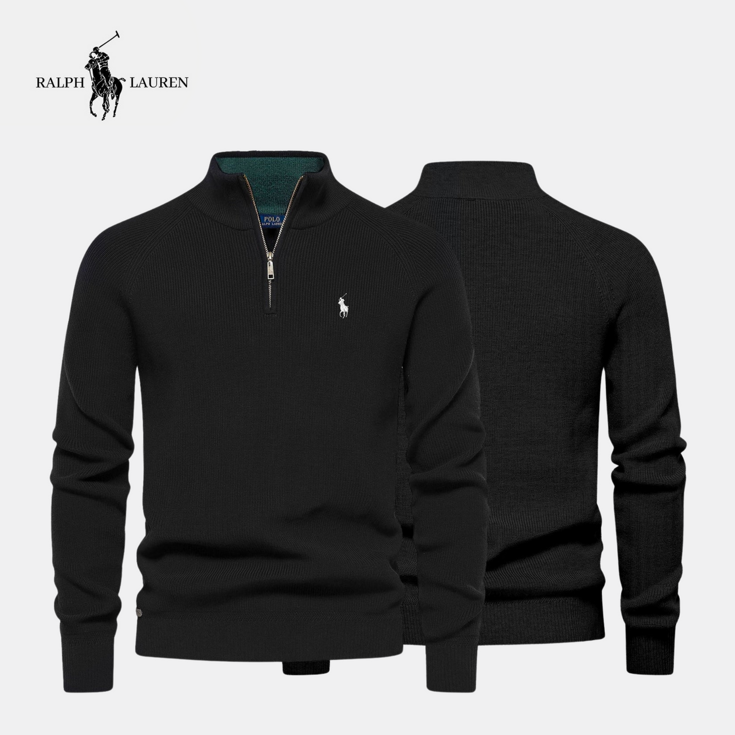R&L Zip-Neck Jumper - Limited Stock